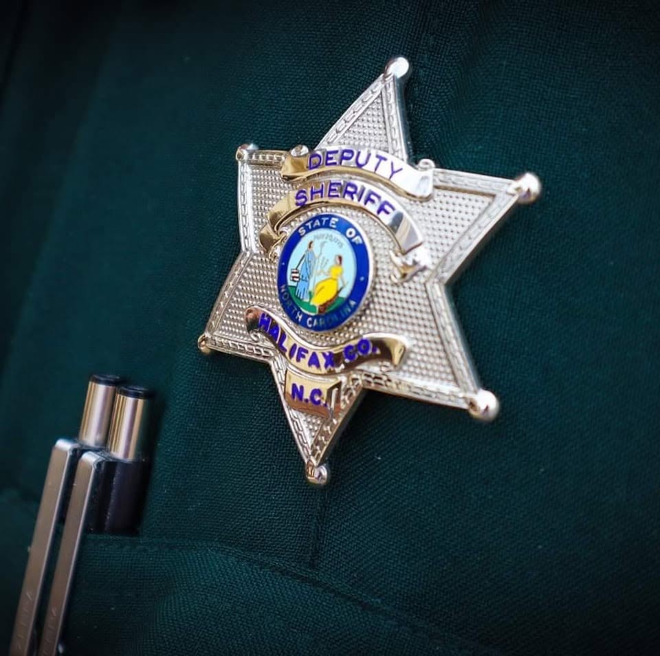 HCSO Badge on Uniform